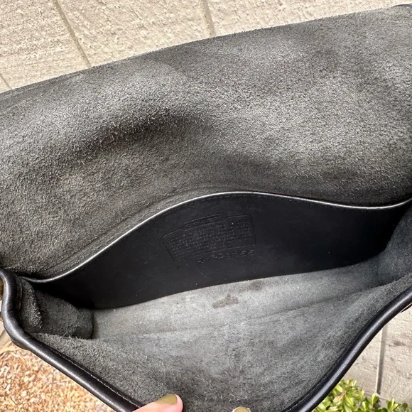 Coach Vintage Pocket Purse Bag 9755 black - Picture 10 of 12